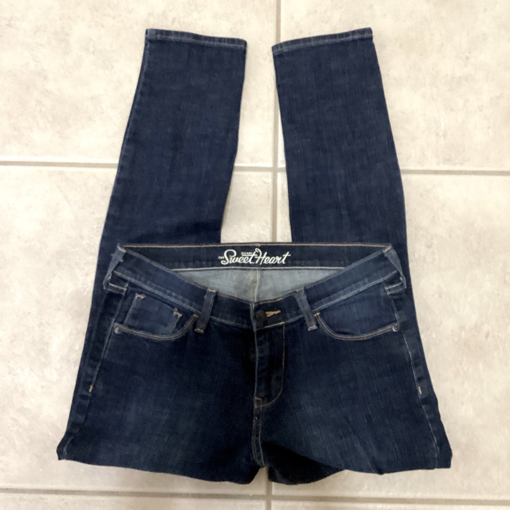 Old Navy THE SWEETHEART Skinny Jeans | Size 6 short | EUC